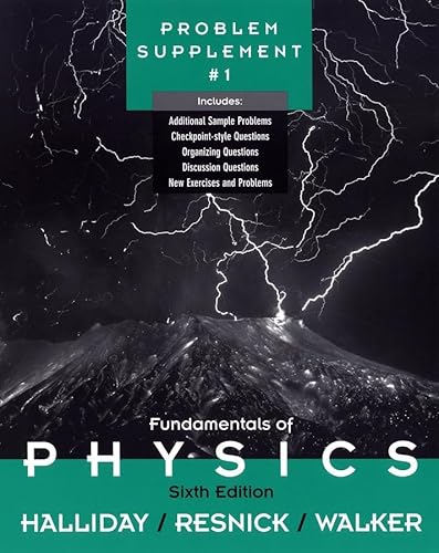 Beispielbild fr Fundamentals of Physics, , Problem Supplement No. 1 zum Verkauf von Jenson Books Inc