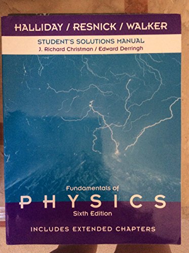 9780471360346: Solutions Manual (Fundamentals of Physics)