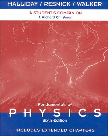 9780471360421: Fundamentals of Physics: A Student's Companion