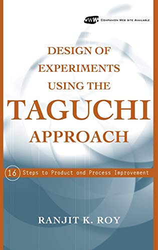 9780471361015: Design of Experiments Using the Taguchi Approach: 16 Steps to Product and Process Improvement