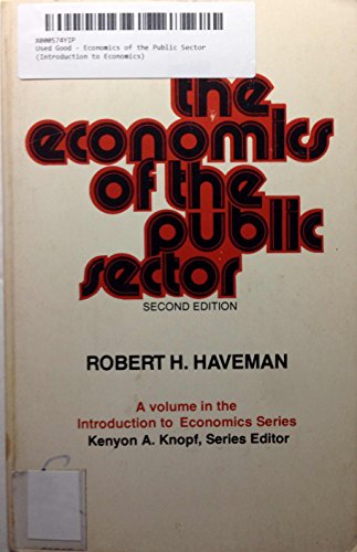 Stock image for The economics of the public sector (Introduction to economics series) for sale by Wonder Book