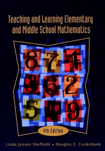 Stock image for Teaching and Learning Elementary and Middle School Mathematics for sale by Better World Books