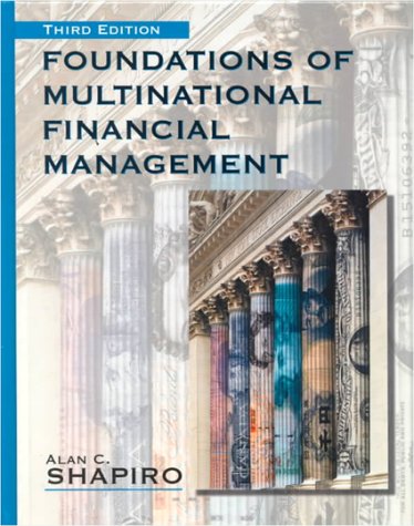 Imagen de archivo de Foundations of Multinational Financial Management a la venta por Wonder Book