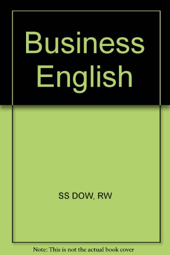 Beispielbild fr Business English zum Verkauf von Robinson Street Books, IOBA