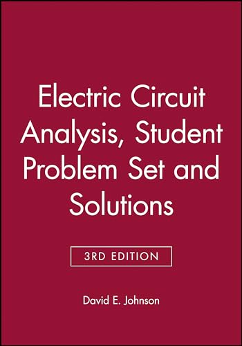 Beispielbild fr Electric Circuit Analysis, 3e Student Problem Set and Solutions zum Verkauf von Revaluation Books