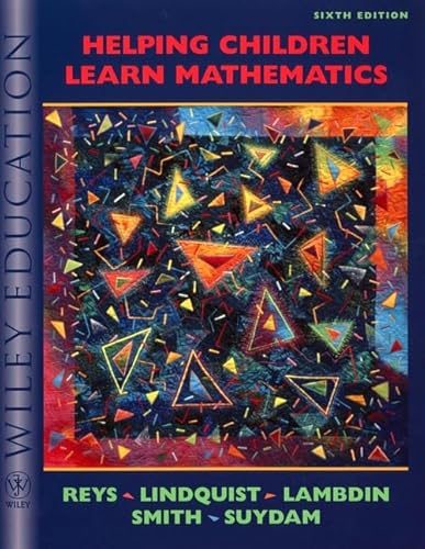 Imagen de archivo de Helping Children Learn Mathematics a la venta por Better World Books