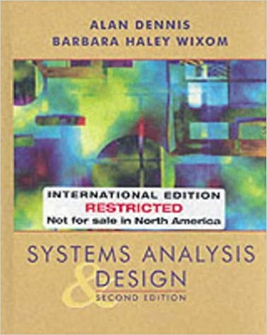 Beispielbild fr Systems Analysis and Design zum Verkauf von Reuseabook