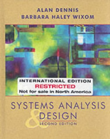 9780471368151: WIE Systems Analysis Design
