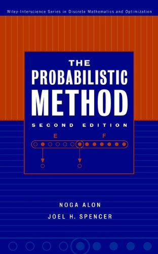 Beispielbild fr The Probabilistic Method (Wiley Series in Discrete Mathematics and Optimization) zum Verkauf von BooksRun