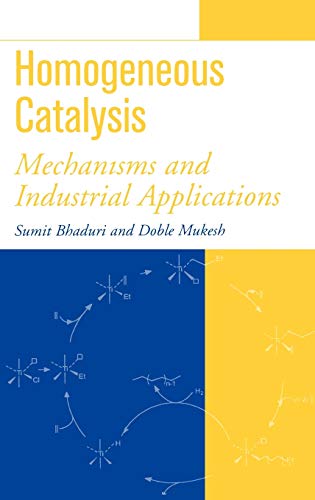 Imagen de archivo de Homogeneous Catalysis: Mechanisms and Industrial Applications a la venta por Open Books