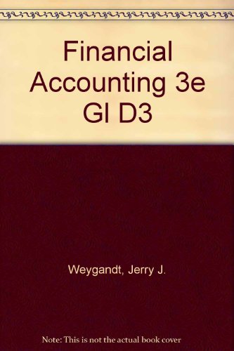 Financial Accounting, General Ledger Windows (9780471372547) by Weygandt, Jerry J.; Kieso, Donald E.; Kimmel, Paul D.
