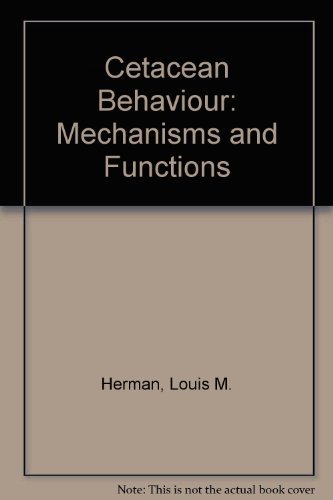 Cetacean Behavior: Mechanisms and Functions