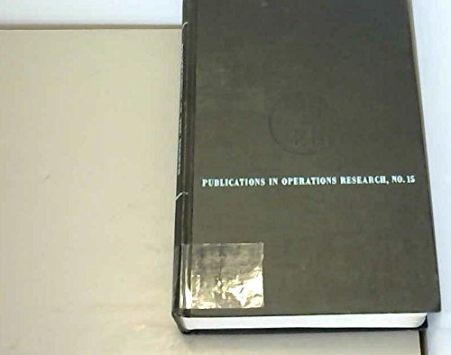 Beispielbild fr Proceedings of the Fourth International Conference on Operational Research [Operations Research Society of America, No. 15] zum Verkauf von Tiber Books