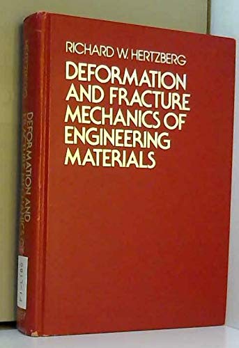 Stock image for Deformation and Fracture Mechanics of Engineering Materials for sale by HPB-Red