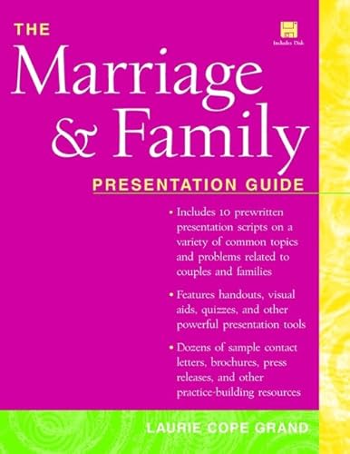 9780471374442: The Marriage and Family Presentation Guide (Book with Diskette for Windows)