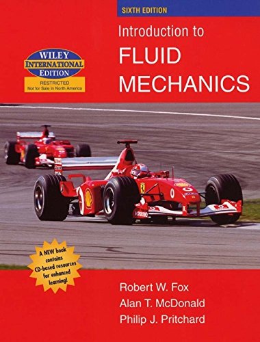 Imagen de archivo de WIE Introduction to Fluid Mechanics a la venta por HPB-Red