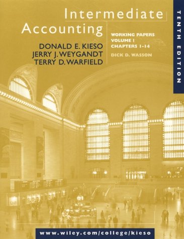 9780471376606: Intermediate Accounting: Chapters 1-14