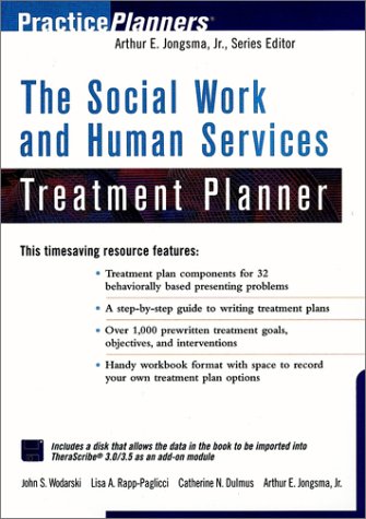 9780471377429: The Social Work and Human Services Treatment Planner (PracticePlanners)