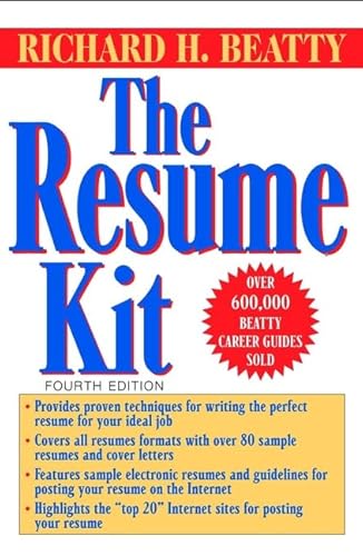 Beispielbild fr The Resume Kit, 4th Edition zum Verkauf von Wonder Book