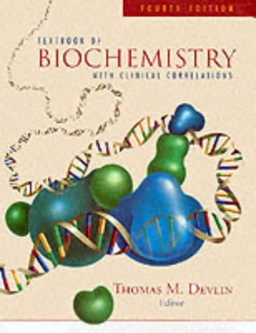 Imagen de archivo de Textbook of Biochemistry with Clinical Correlations with Student Survey Set 4E a la venta por Mispah books