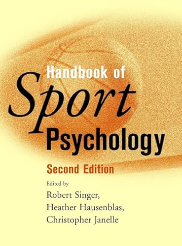 Stock image for Handbook of Sport Psychology for sale by Better World Books: West