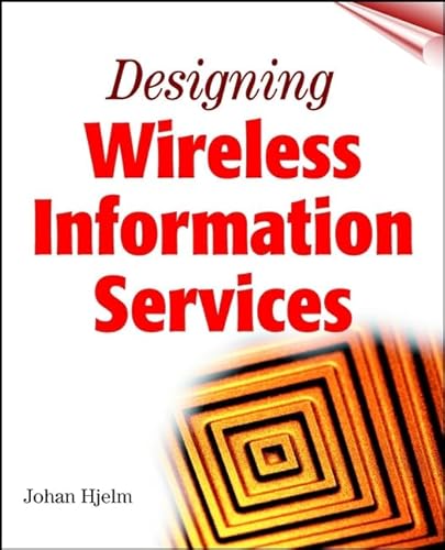 Imagen de archivo de Designing Wireless Information Services a la venta por Wonder Book