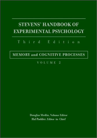 9780471380306: Stevens′ Handbook of Experimental Psychology: Memory and Cognitive Processes