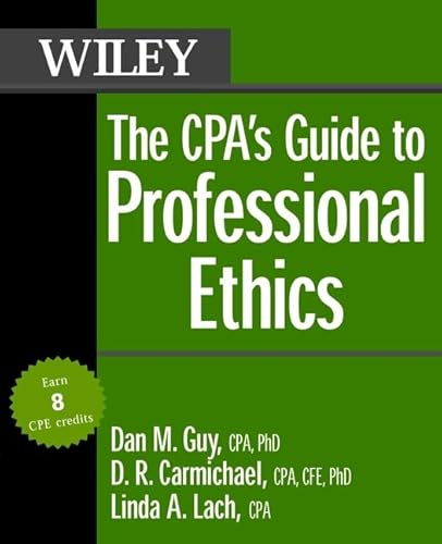 Beispielbild fr The CPA's Guide to Professional Ethics zum Verkauf von Better World Books