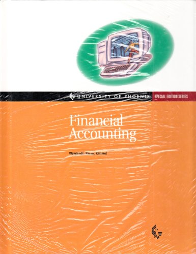 Financial 3e Univ. of Phoenix (9780471380832) by Weygandt