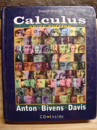 Beispielbild fr Calculus, 7th Edition, Late Transcendentals Brief Version zum Verkauf von New Legacy Books