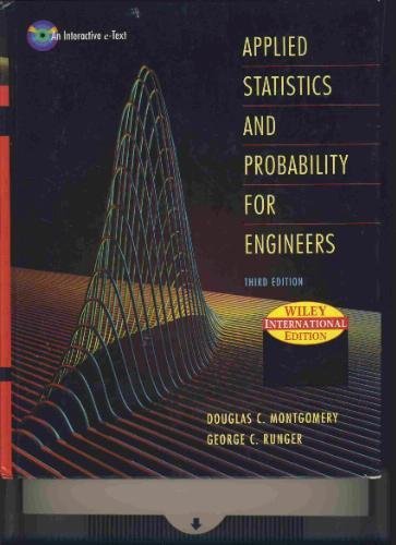 Stock image for Applied Statistics and Probability for Engineers for sale by HPB-Red