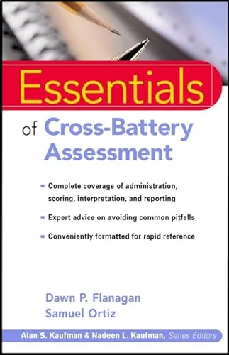 Stock image for Essentials of Cross-Battery Assessment (Essentials of Psychological Assessment) for sale by SecondSale