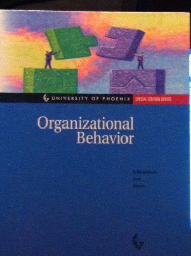 Univ. of Ph. Organizational Behavior 7e (9780471383055) by Unknown Author