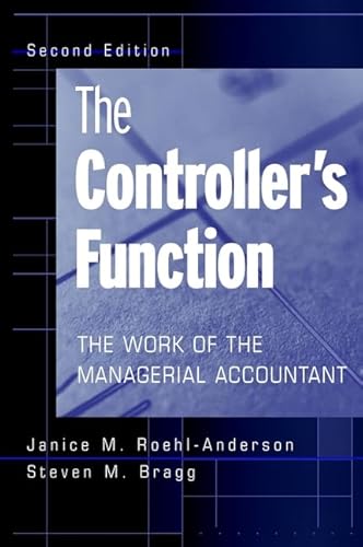 Beispielbild fr The Controller's Function : The Work of the Managerial Accountant zum Verkauf von Better World Books