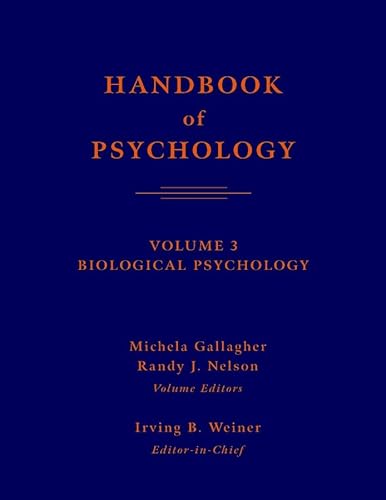 9780471384038: Handbook of Psychology: Biological Psychology