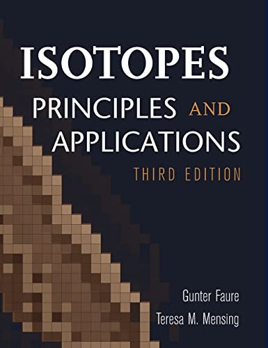 9780471384373: Isotopes: Principles and Applications