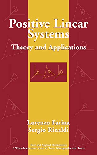 Stock image for Positive Linear Systems: Theory and Applications for sale by Buyback Express