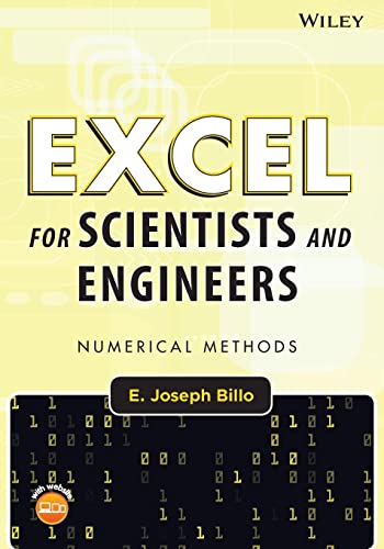 9780471387343: Excel for Scientists and Engineers: Numerical Methods