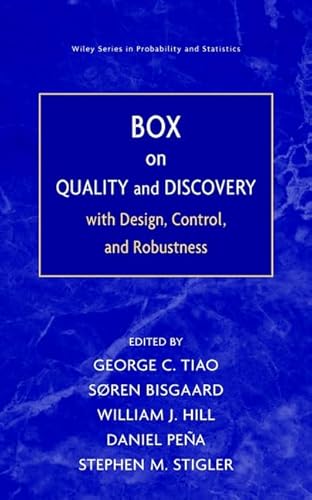 Beispielbild fr Box on Quality and Discovery: With Design, Control, and Robustness zum Verkauf von HPB-Red