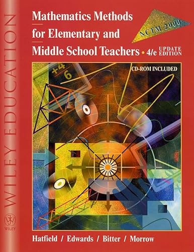 Imagen de archivo de Mathematics Methods for Elementary and Middle School Teachers [With CDROM] a la venta por ThriftBooks-Dallas