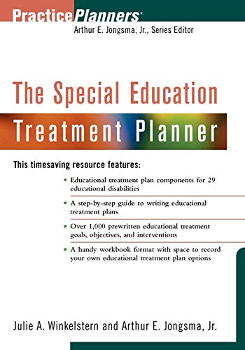 Beispielbild fr The Special Education Treatment Planner zum Verkauf von SecondSale
