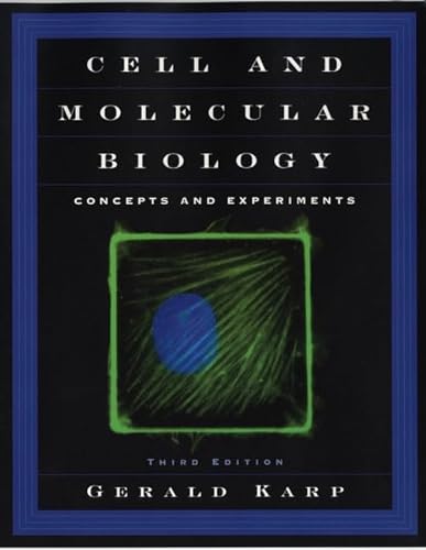 9780471389132: Cell and Molecular Biology: Concepts and Experiments
