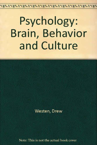 9780471390084: Psychology: Brain, Behavior and Culture