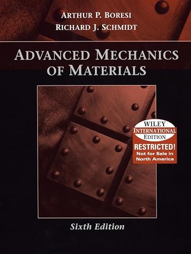 9780471391388: Advanced Mechanics of Materials Wie