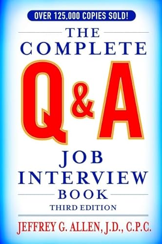 9780471391456: The Complete Q and A Job Interview Book