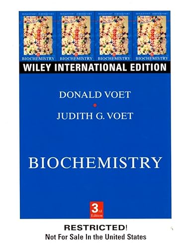 9780471392231: WIE Biochemistry, 3rd Edition: v. 1