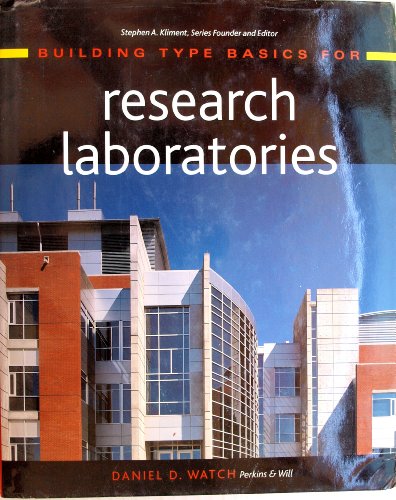 9780471392361: Building Type Basics for Research Laboratories