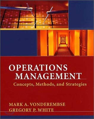 Imagen de archivo de Operations Management : Concepts, Methods, and Strategies a la venta por Better World Books: West