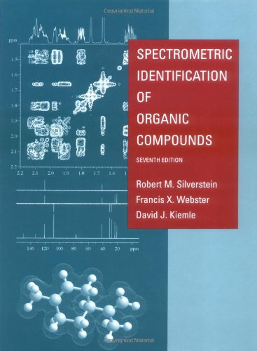 Stock image for Spectrometric Identification of Organic Compounds for sale by Once Upon A Time Books