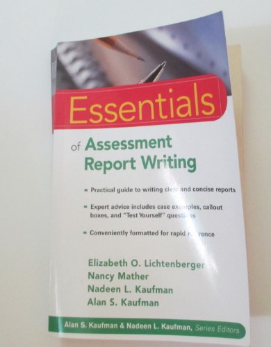 Stock image for Essentials of Assessment Report Writing for sale by SecondSale